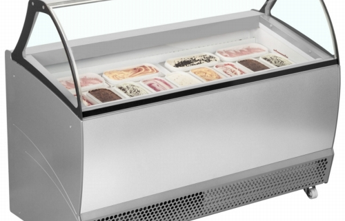 ISA Fiji Ventilated Scoop Ice Cream Display