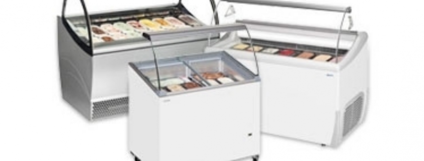 ISA Fiji Ventilated Scoop Ice Cream Display