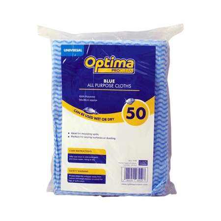 Optima Proclean Blue All Purpose Cloths