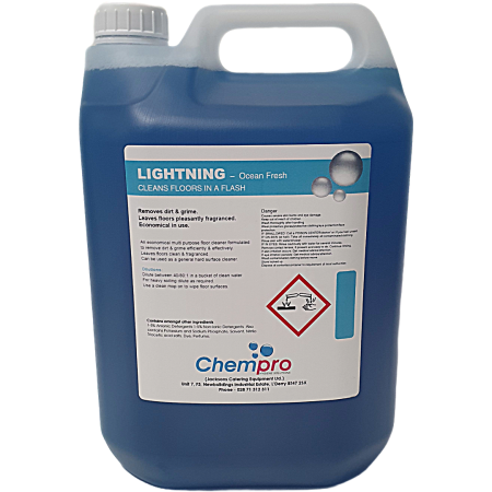 Chempro Lightning - Ocean Fresh per 2x5L Multibuy Special Offer