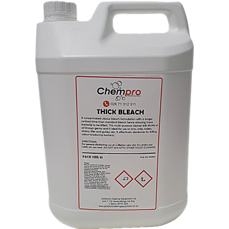 Chempro Thick Bleach per 2x5L Multibuy Special Offer